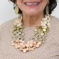 Ivory Vivian Multi-Strand Necklace -COL - Stella Carakasi
