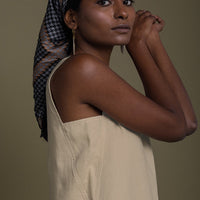 Reading Tea Leaves Dress in Neutral Beige - Stella Carakasi