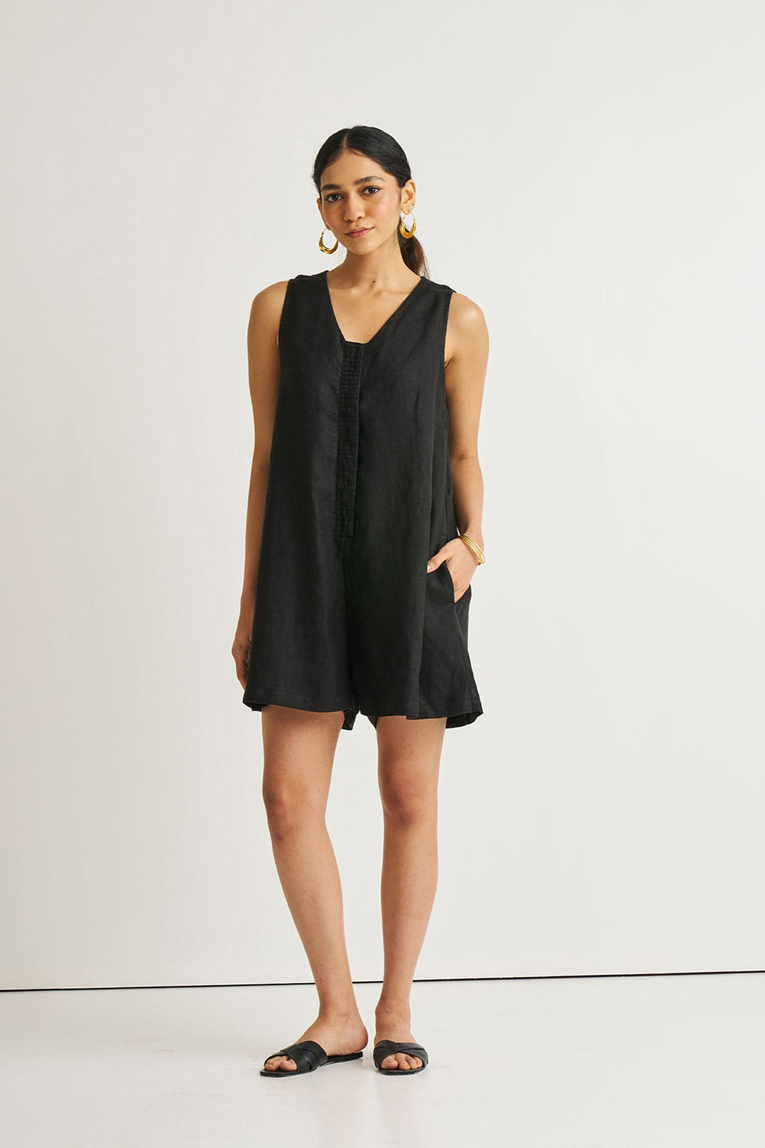 Romp and Play Romper in Black -COL - Stella Carakasi