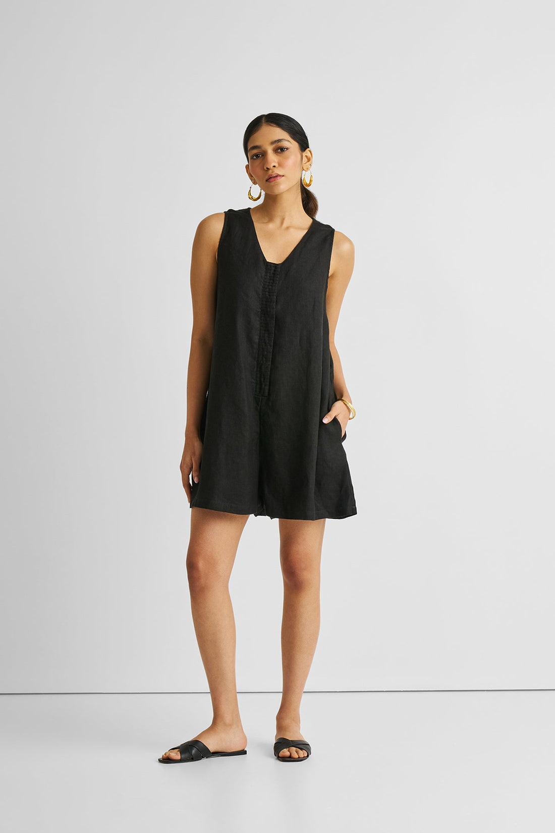 Romp and Play Romper in Black -COL - Stella Carakasi