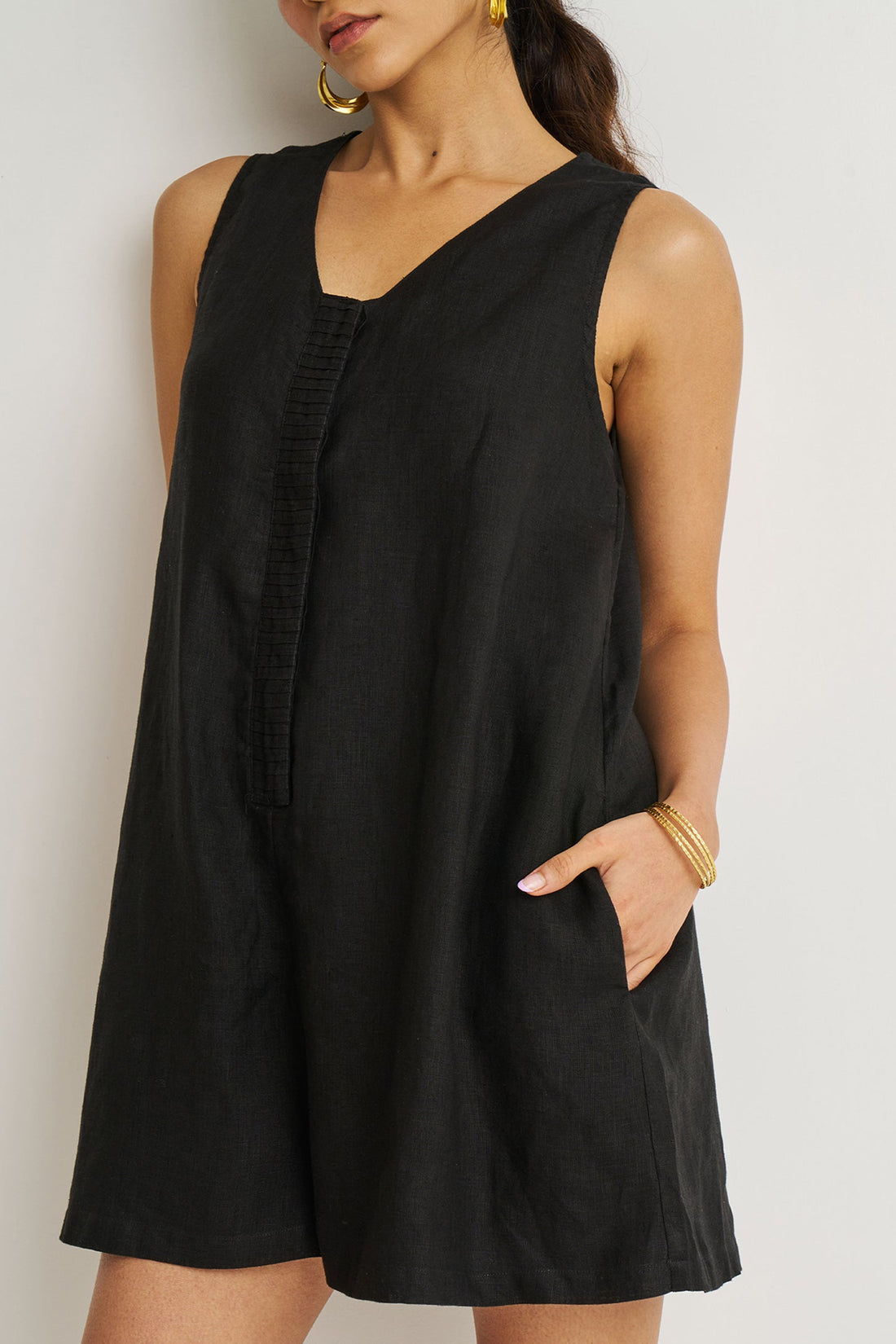 Romp and Play Romper in Black -COL - Stella Carakasi
