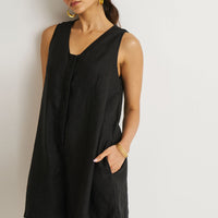 Romp and Play Romper in Black -COL - Stella Carakasi
