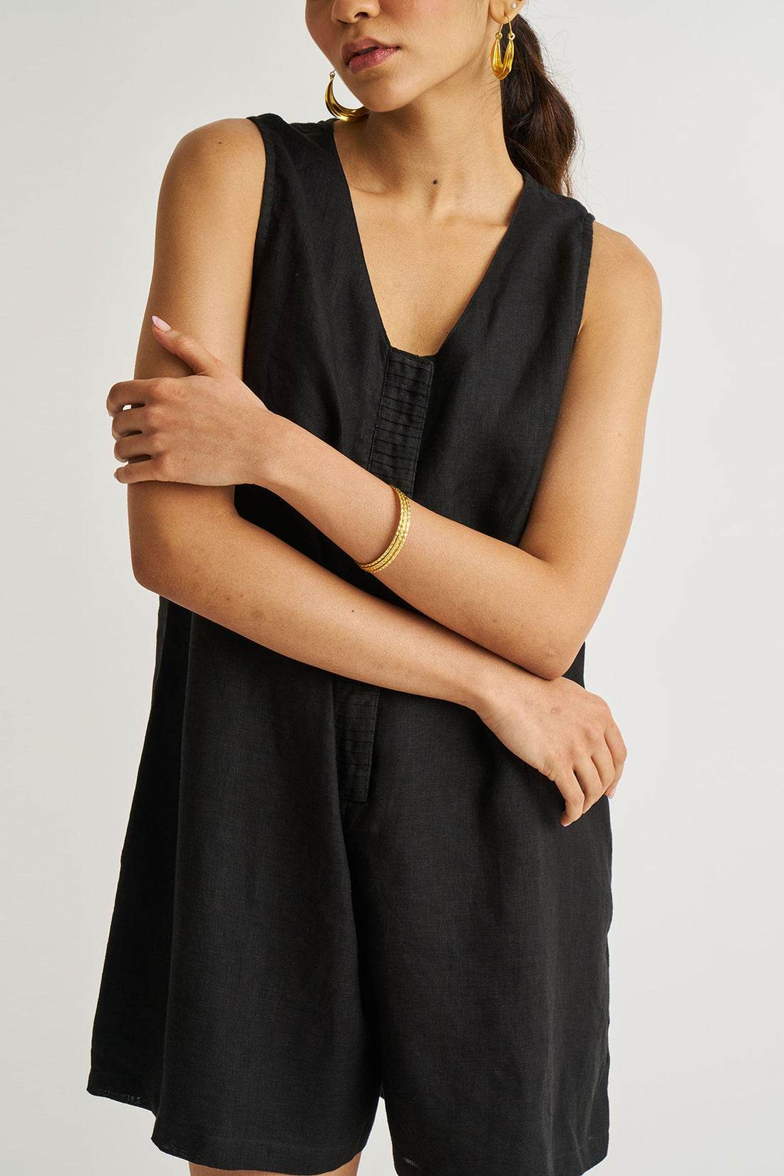 Romp and Play Romper in Black -COL - Stella Carakasi