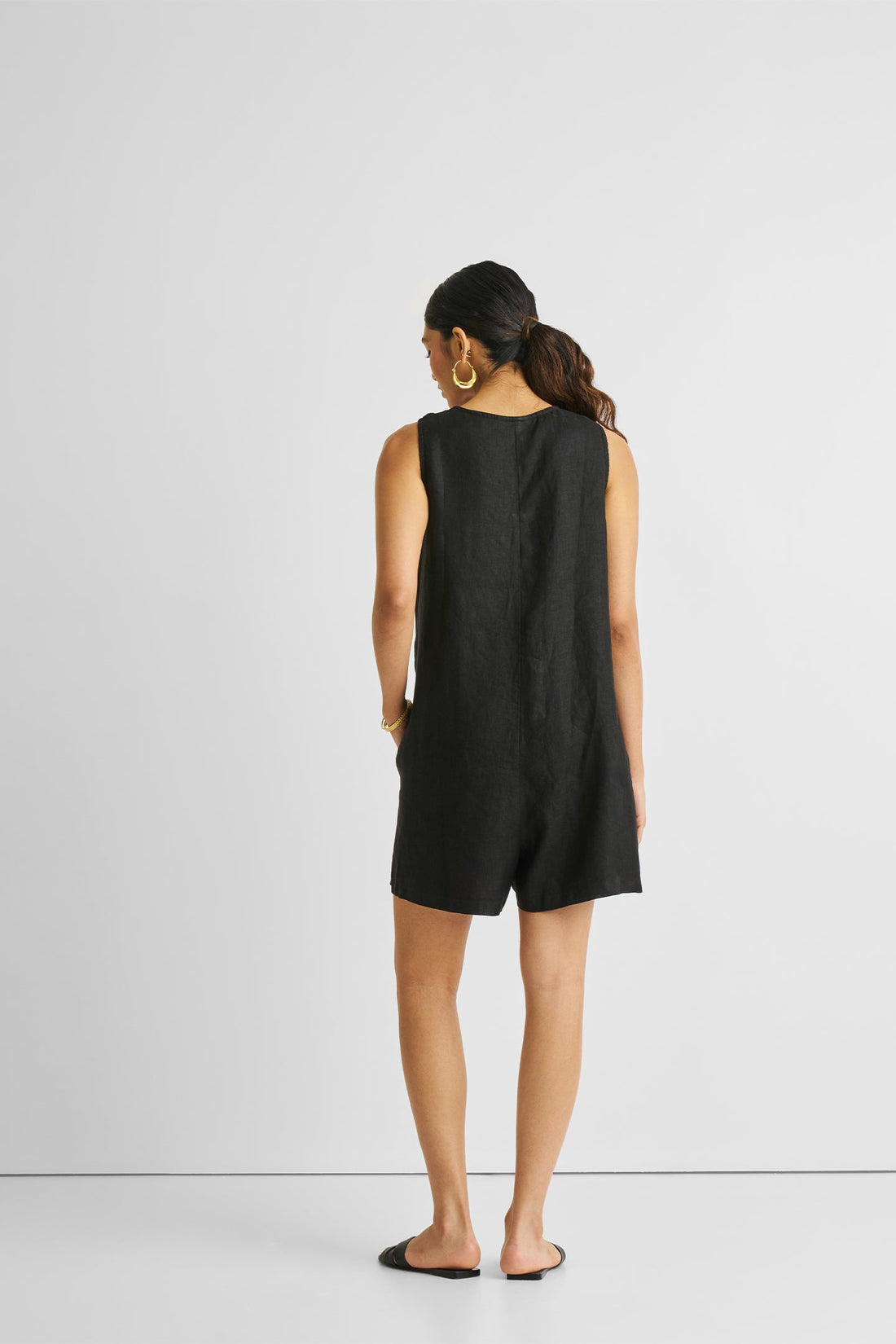 Romp and Play Romper in Black -COL - Stella Carakasi