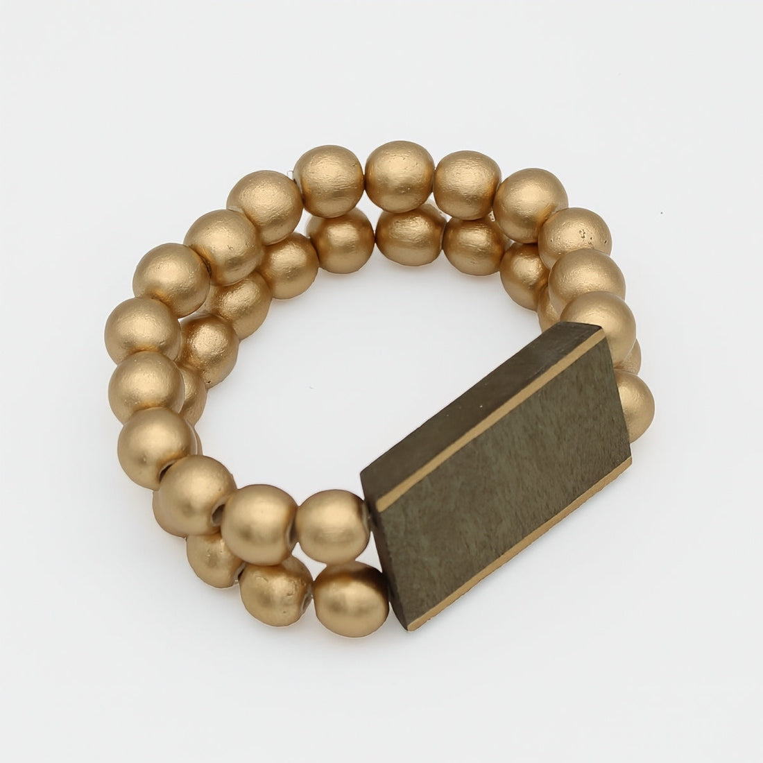 Gray Bar and Bead Bracelet -COL - Stella Carakasi