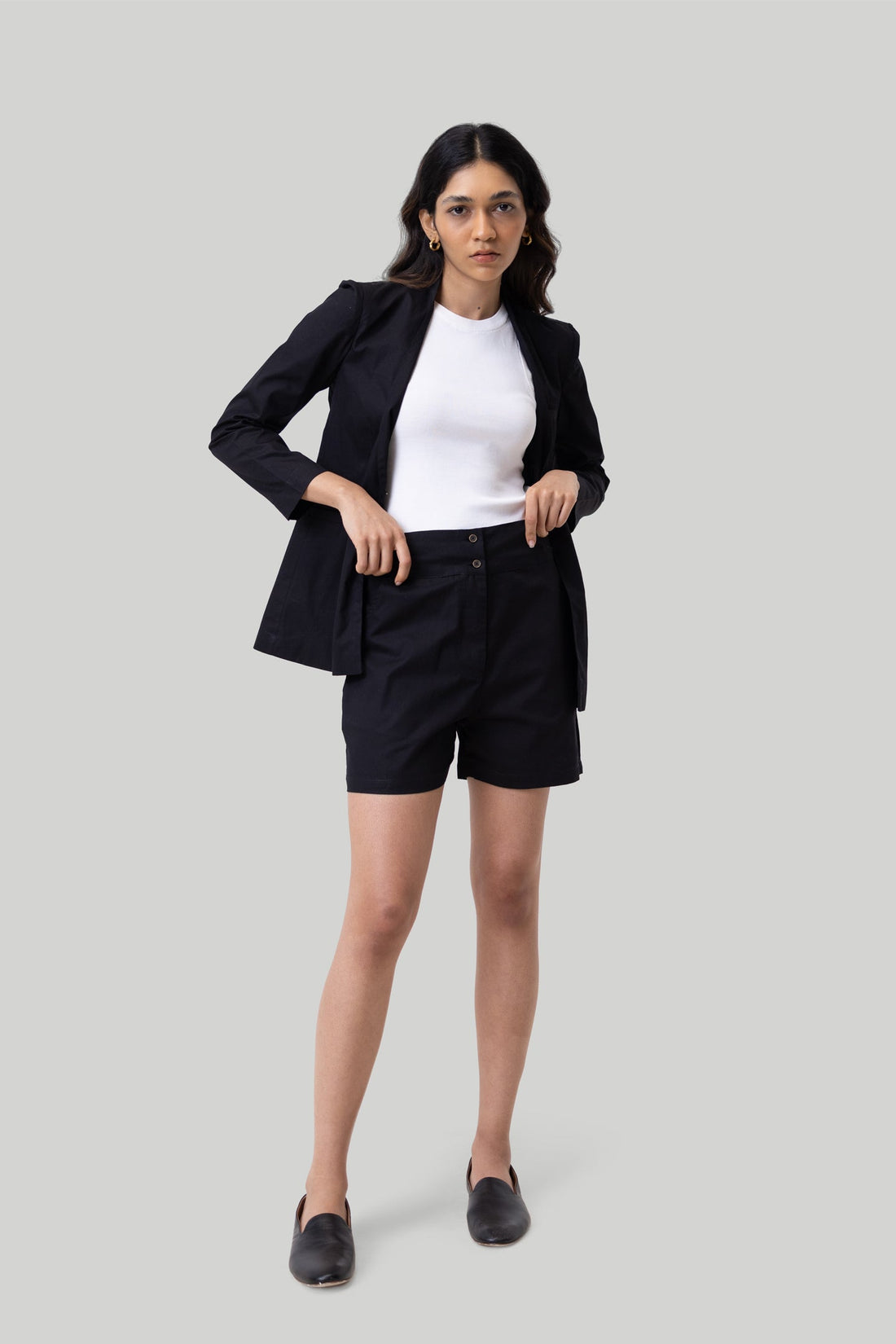 Summer Heat Blazer in Black -COL - Stella Carakasi