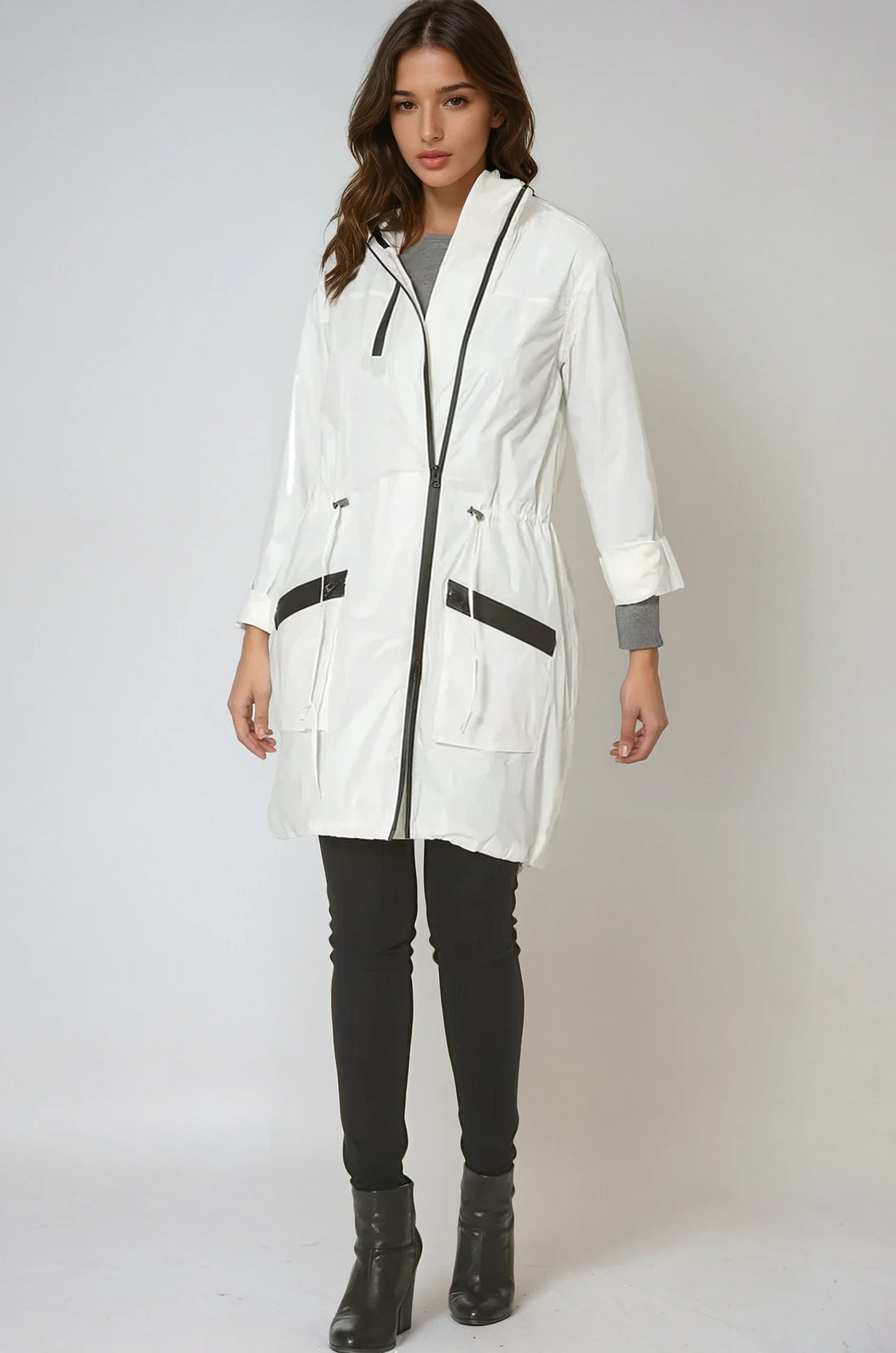 Sabrina Rain Coat -COL