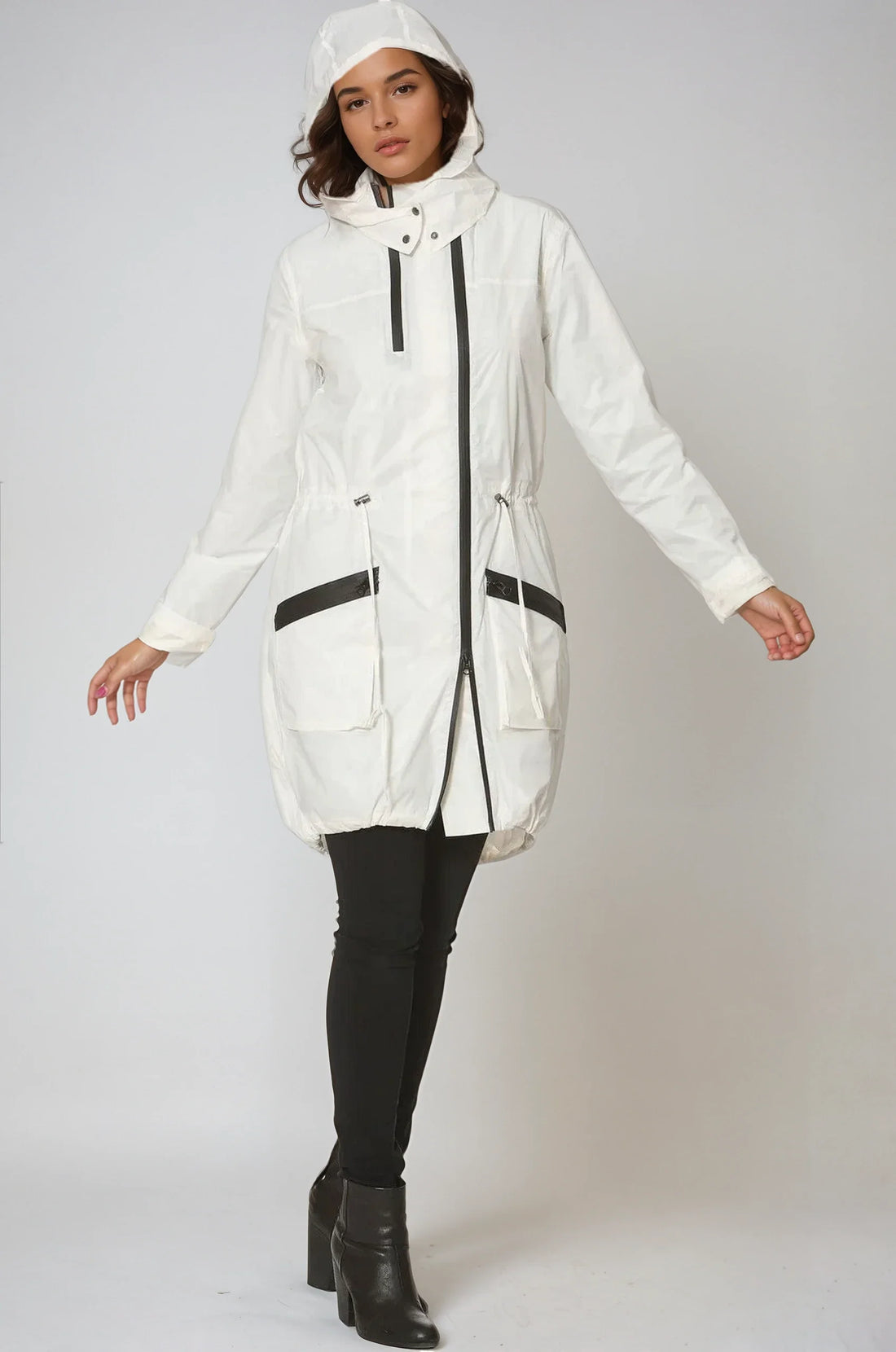 Sabrina Rain Coat -COL