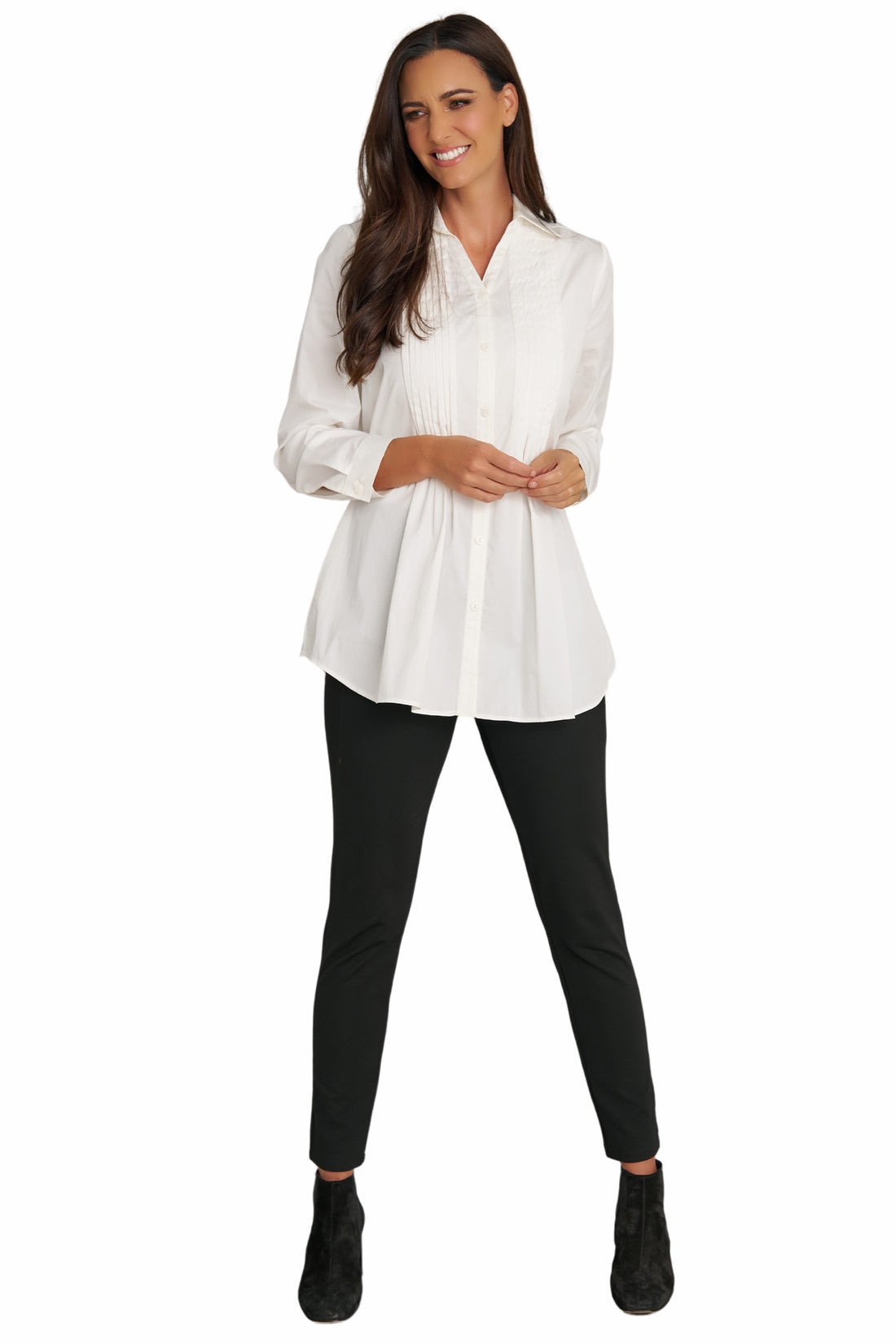 Pintuck Tunic