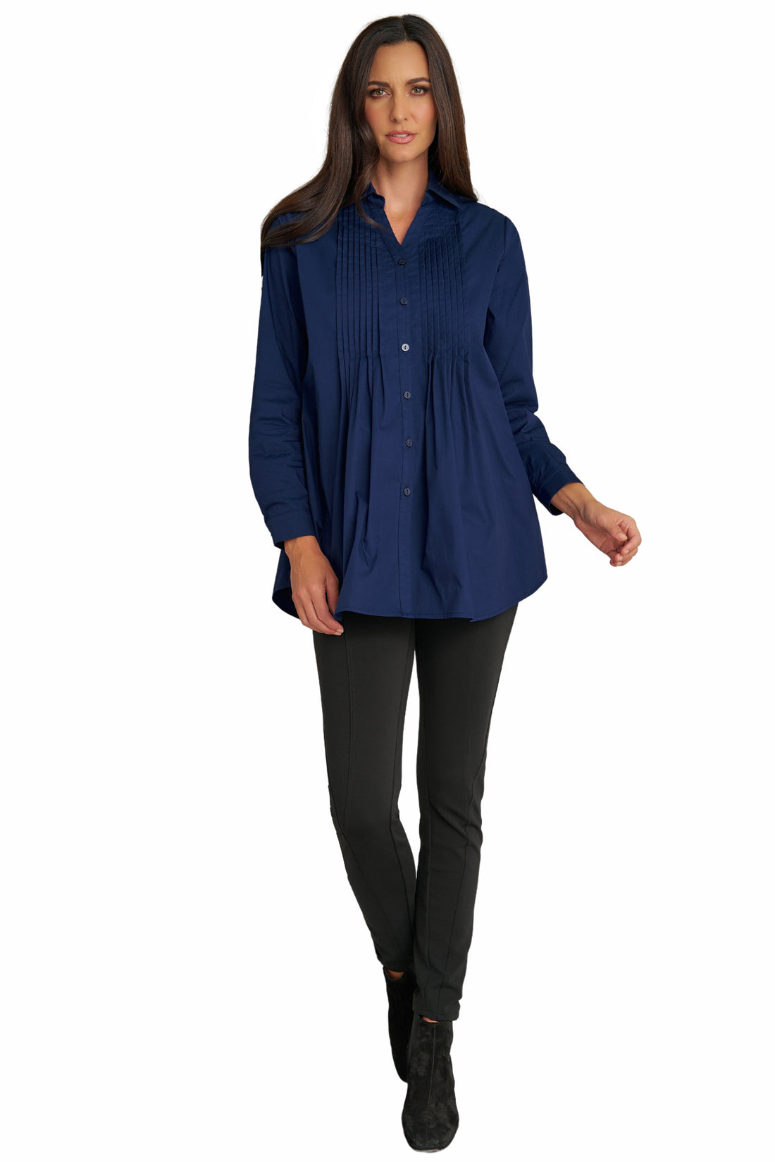 Pintuck Tunic