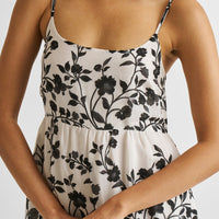 Strappy Tiered Maxi Dress in Florals -COL - Stella Carakasi