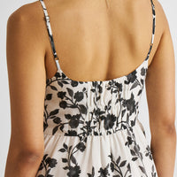 Strappy Tiered Maxi Dress in Florals -COL - Stella Carakasi