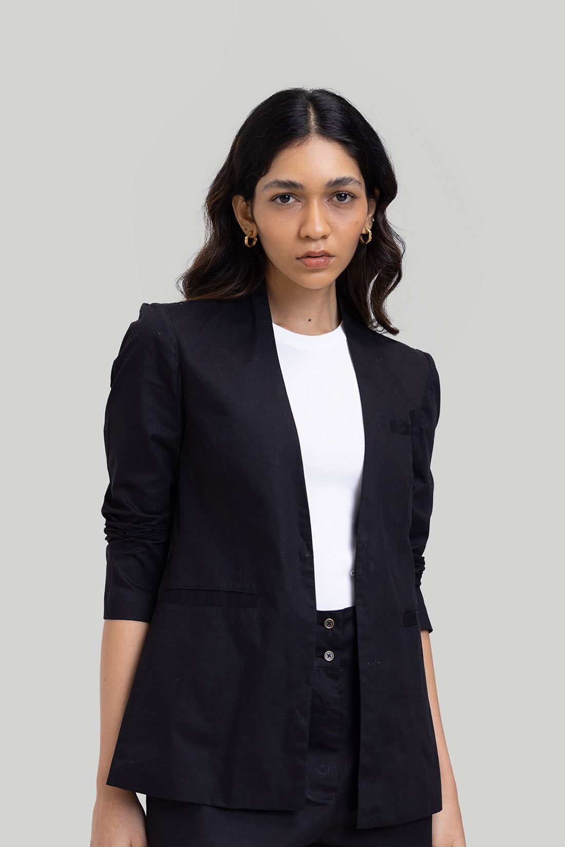 Summer Heat Blazer in Black -COL - Stella Carakasi