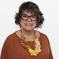Ombre Yellow Gillian Necklace -COL - Stella Carakasi