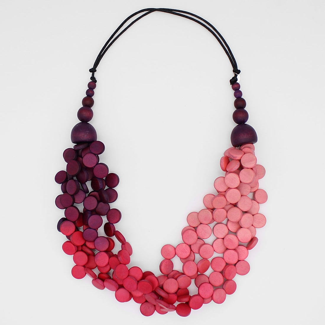 Ombre Red Gillian Necklace -COL - Stella Carakasi
