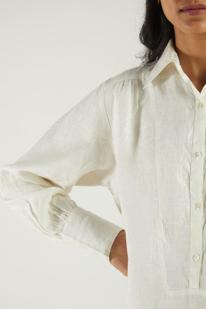 Summer Shirt in Off-white -COL