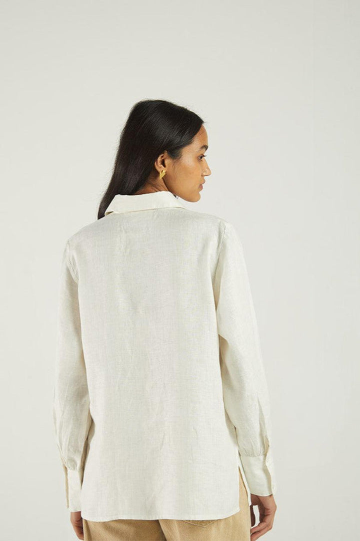 Summer Shirt in Off-white -COL