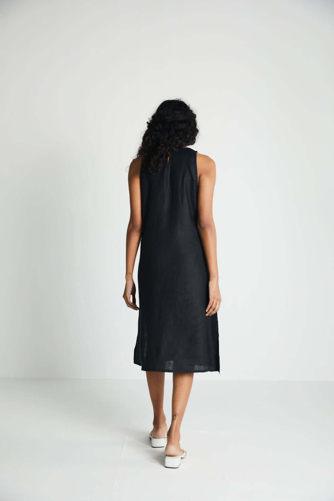 The Hemp Noir Dress -COL