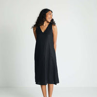The Hemp Noir Dress -COL