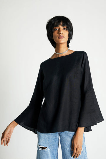 The Button Back Shirt -COL