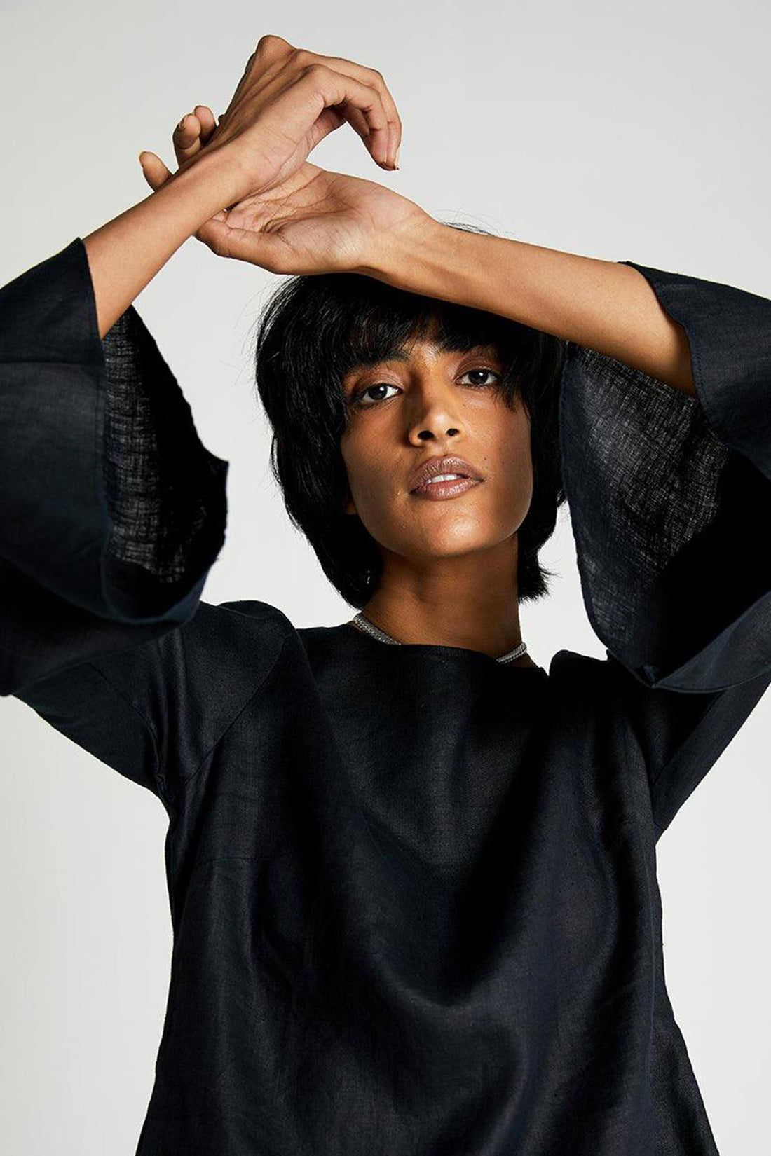 The Button Back Shirt -COL
