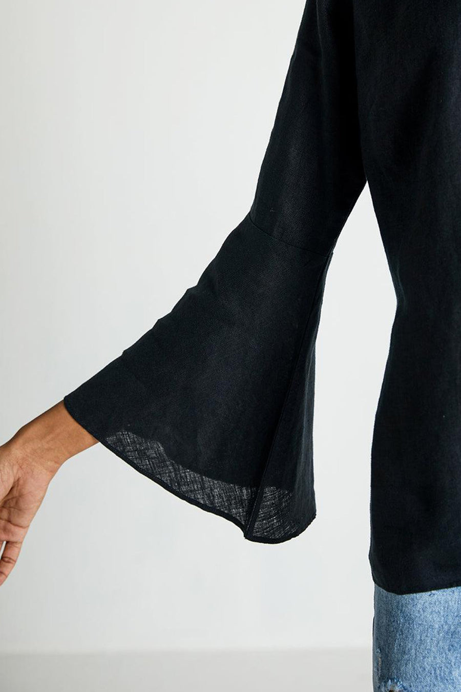 The Button Back Shirt -COL