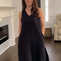 The Hemp Noir Dress -COL