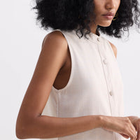 The Cotton Tweed Shift Dress -COL
