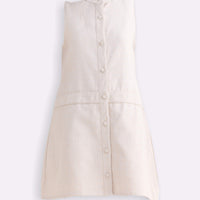 The Cotton Tweed Shift Dress -COL