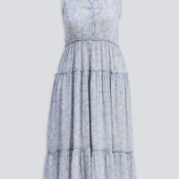 The Perfect Resort Floral Maxi in Periwinkle Blue - Stella Carakasi