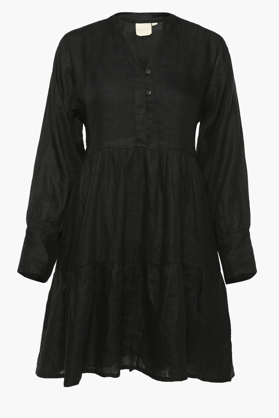V-neck Tiered Dress -COL