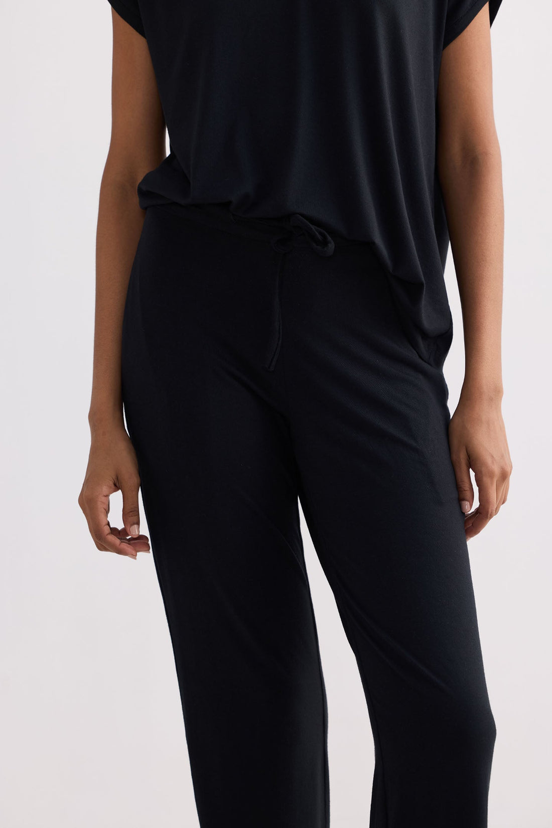 Wide Leg Pant in Black - Stella Carakasi
