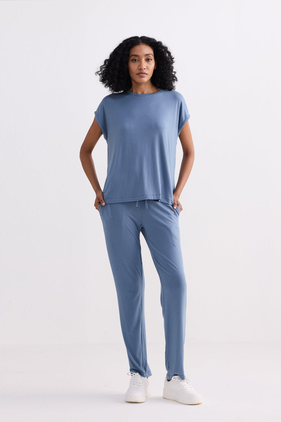 Relaxed Tee Set -COL