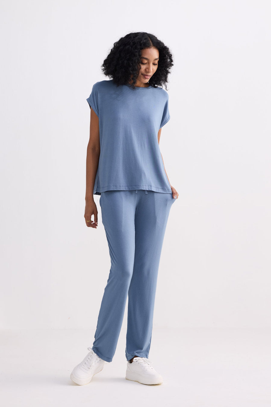 Relaxed Tee Set -COL