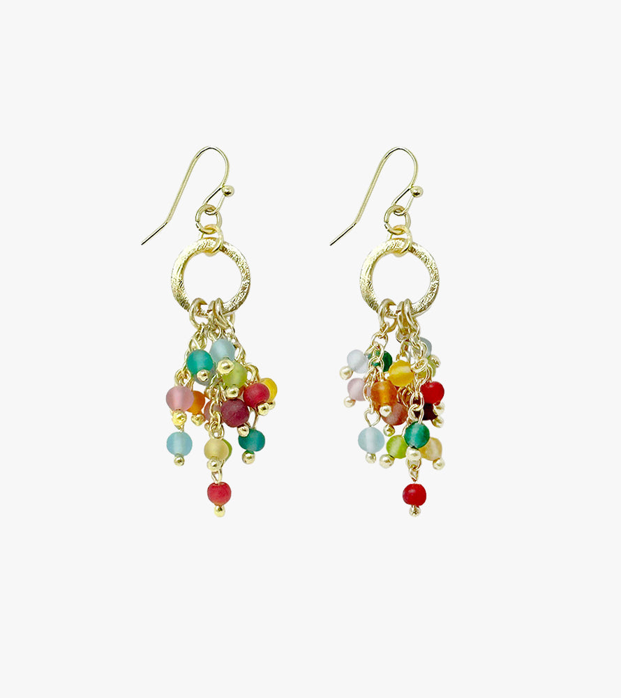 Cluster Earrings