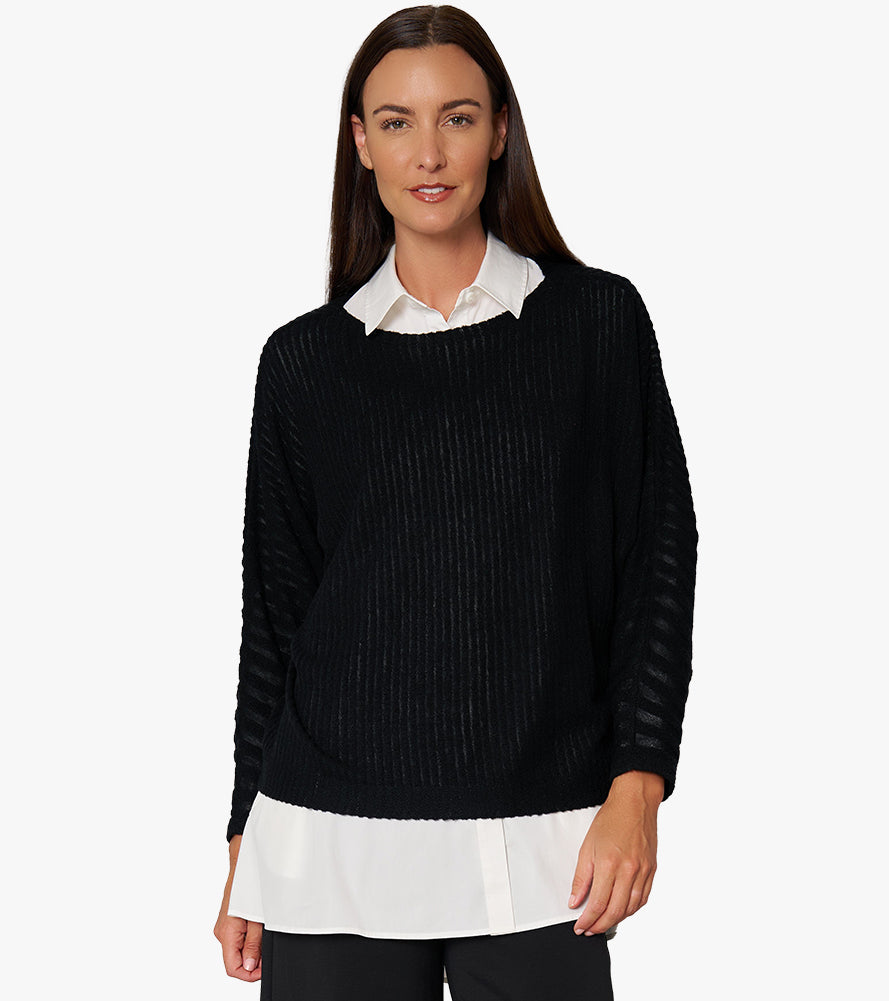 Cozy Chic Pullover, Stella Carakasi, Merino Wool Cashmere