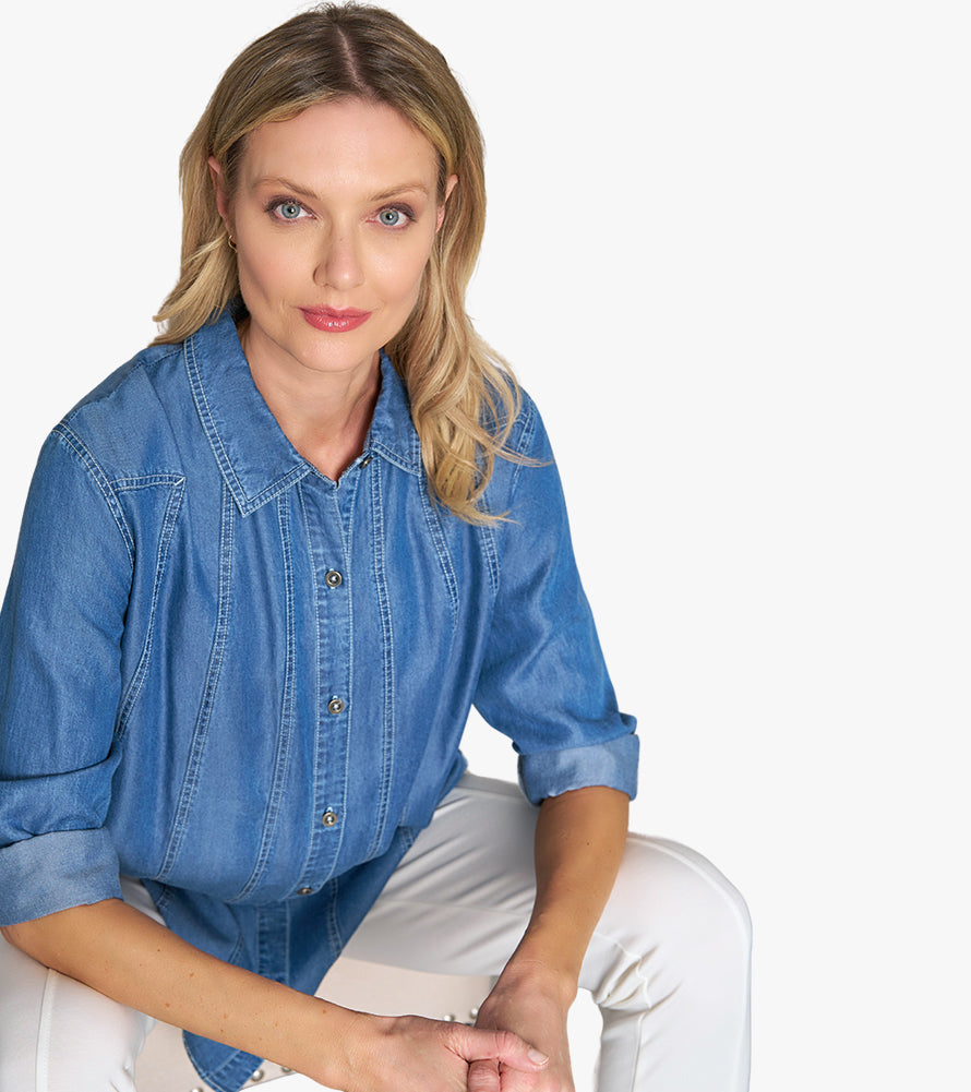 Between The Lines Tunic - Stella Carakasi