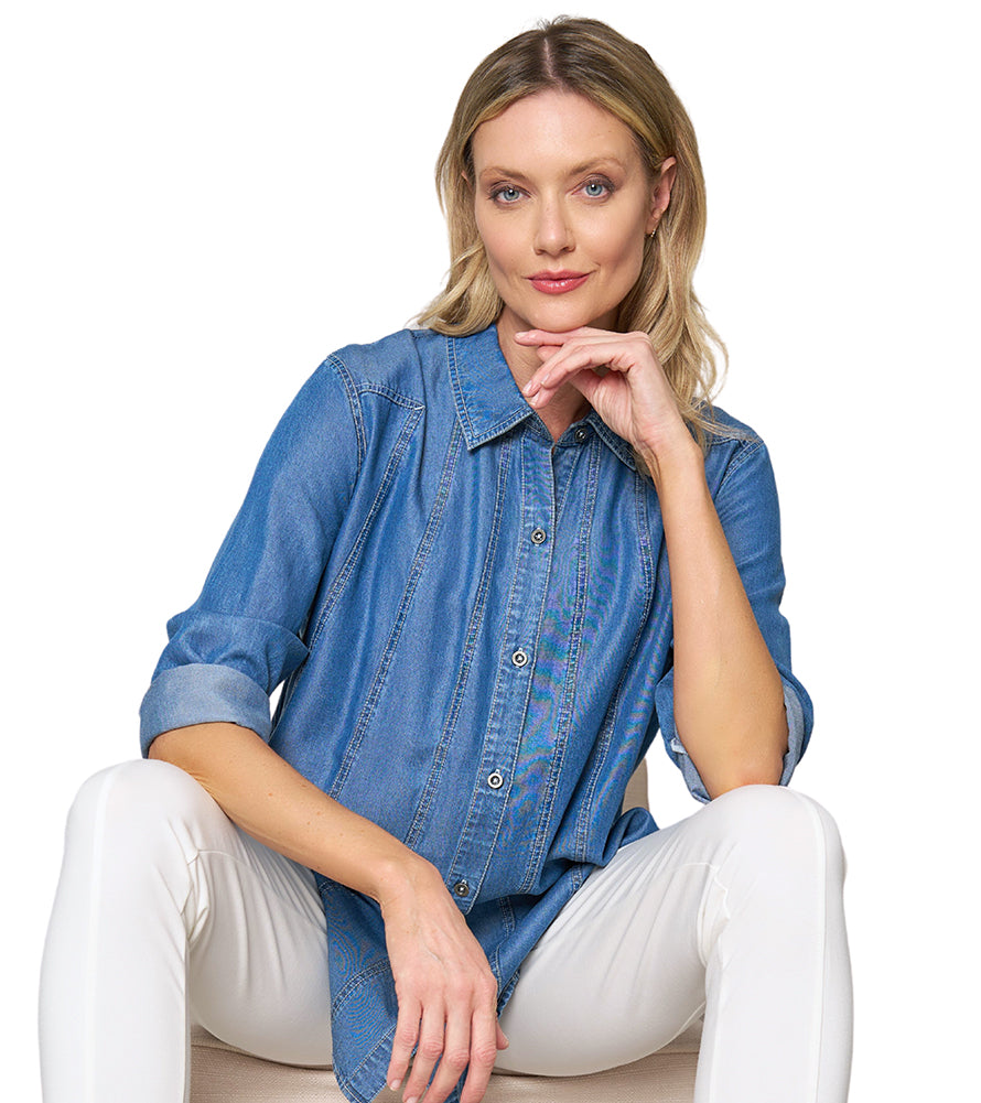 Between The Lines Tunic - Stella Carakasi