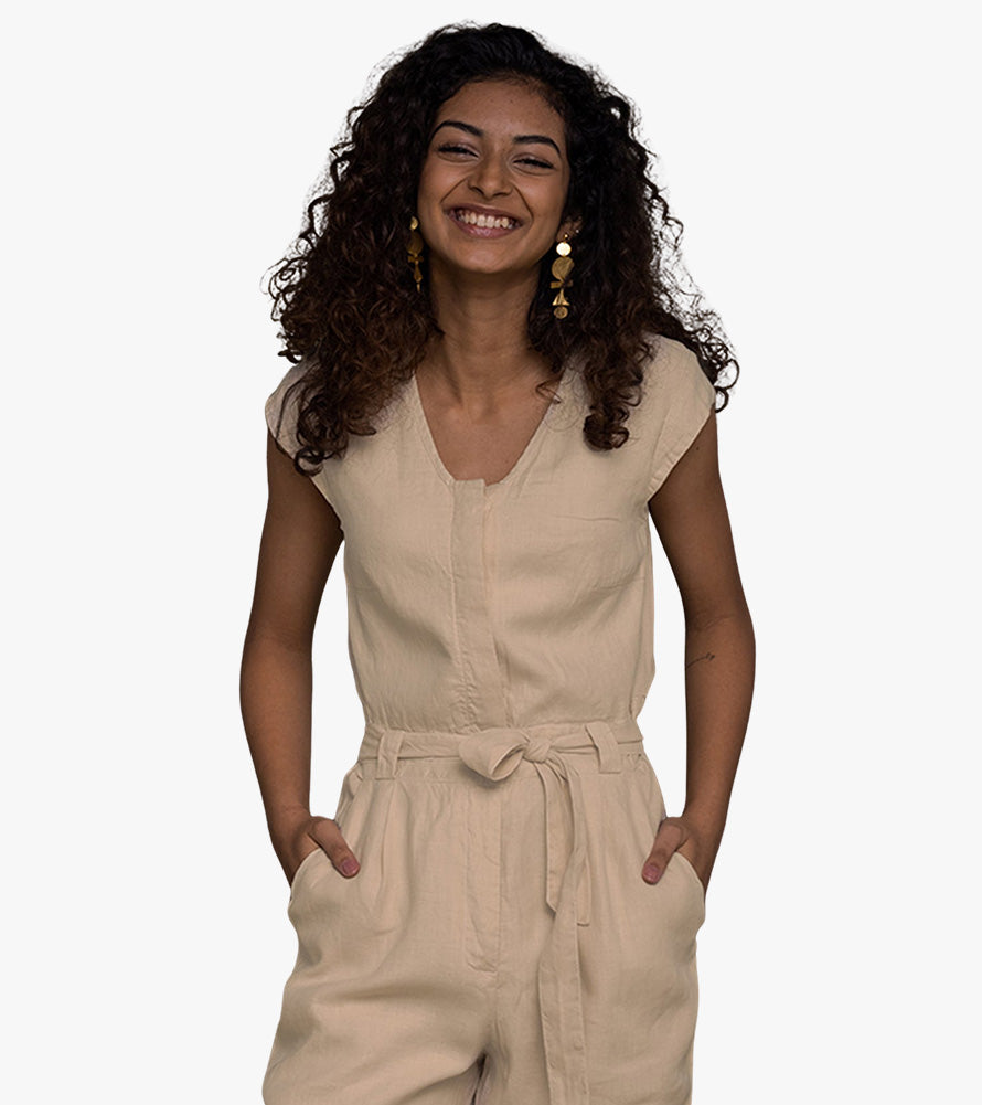 Evening Chai Jumpsuit -COL