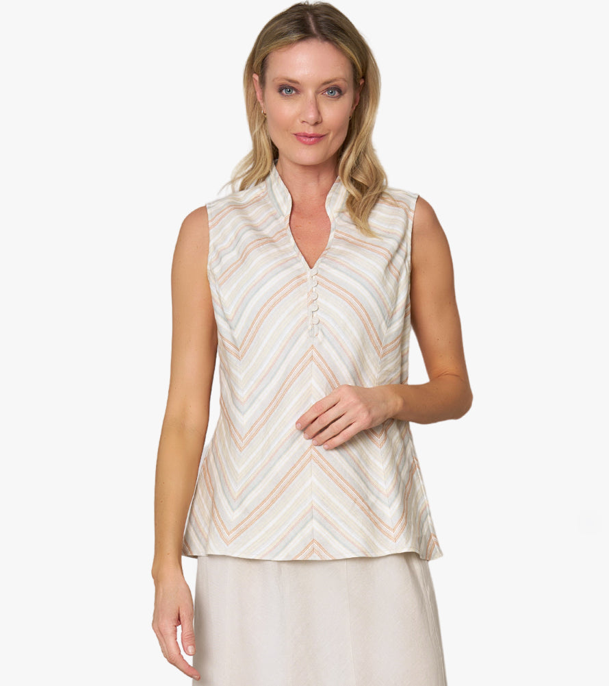 Striped In Line Top (*)