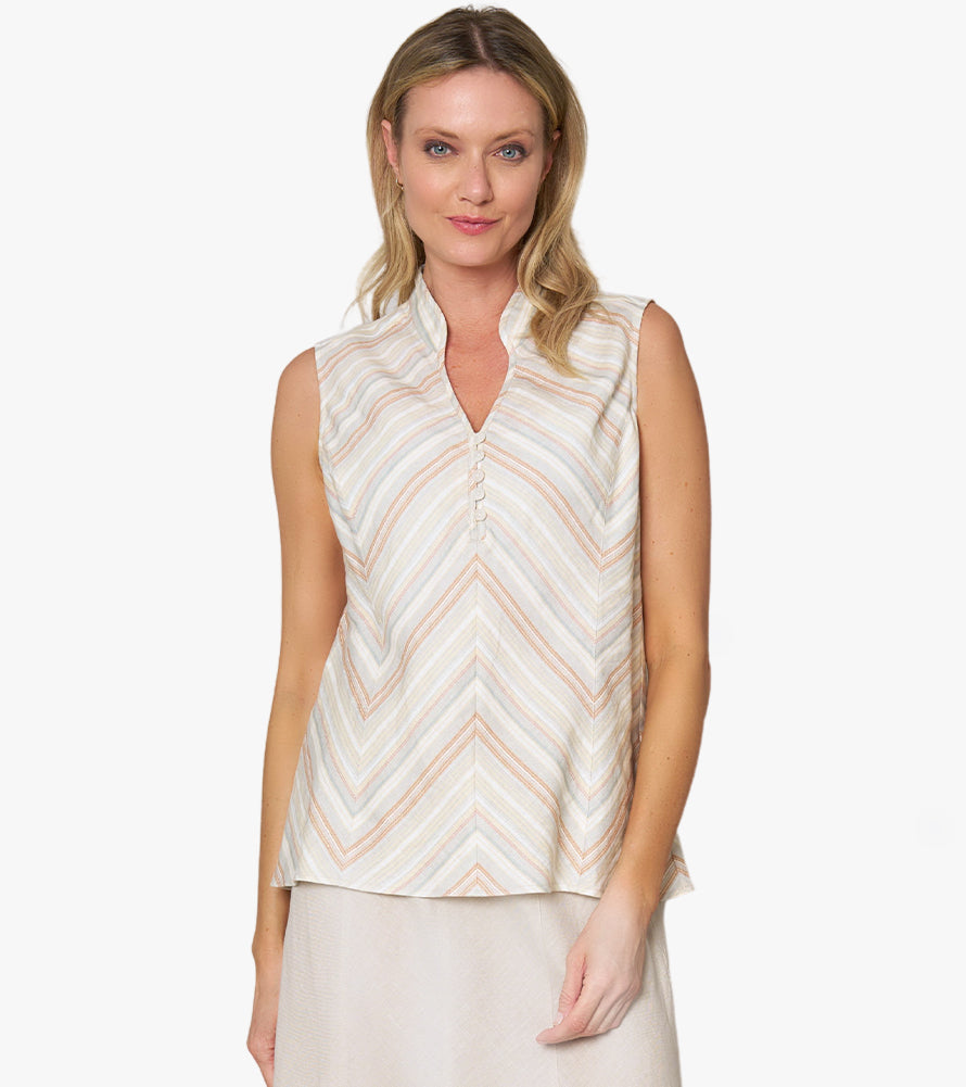Striped In Line Top (*)