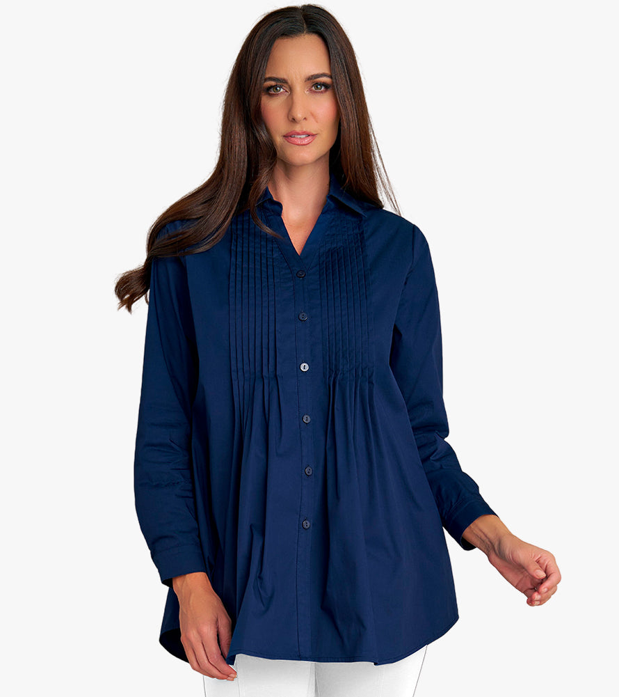 Pintuck Tunic - Stella Carakasi