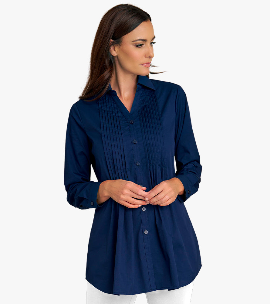 Pintuck Tunic - Stella Carakasi