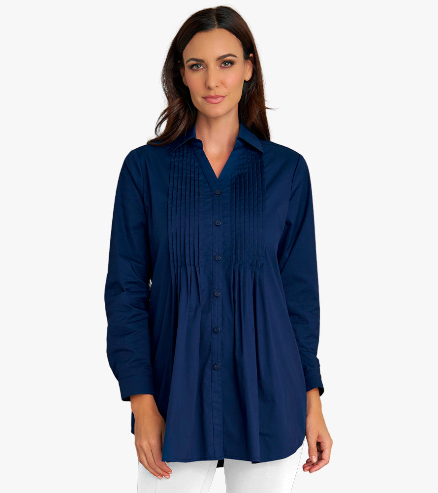 Pintuck Tunic - Stella Carakasi