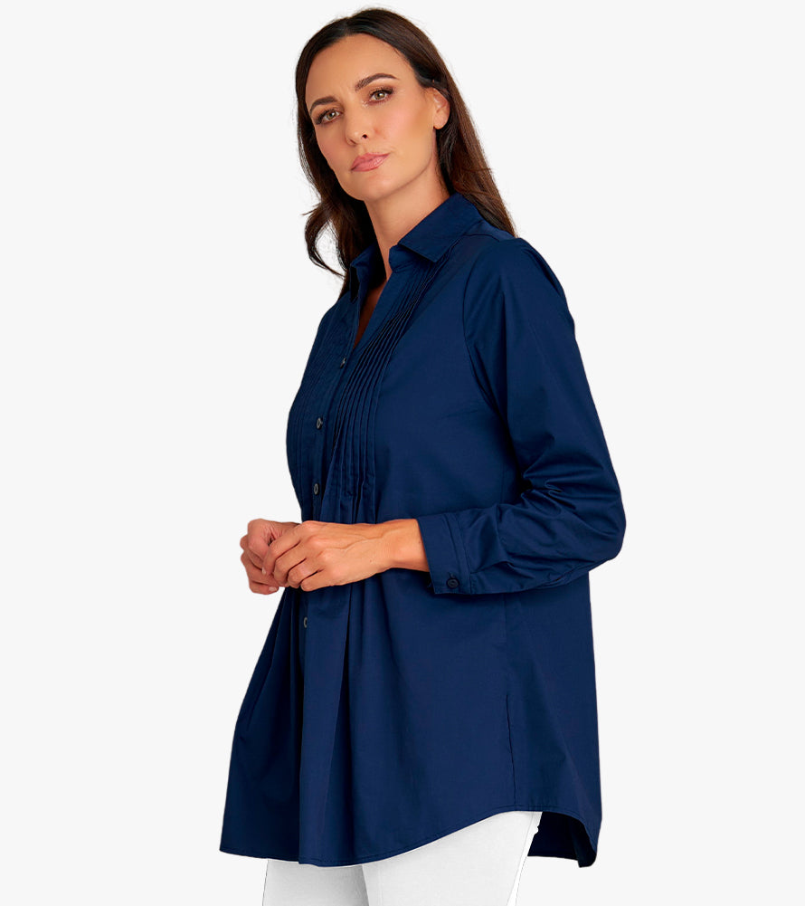 Pintuck Tunic - Stella Carakasi