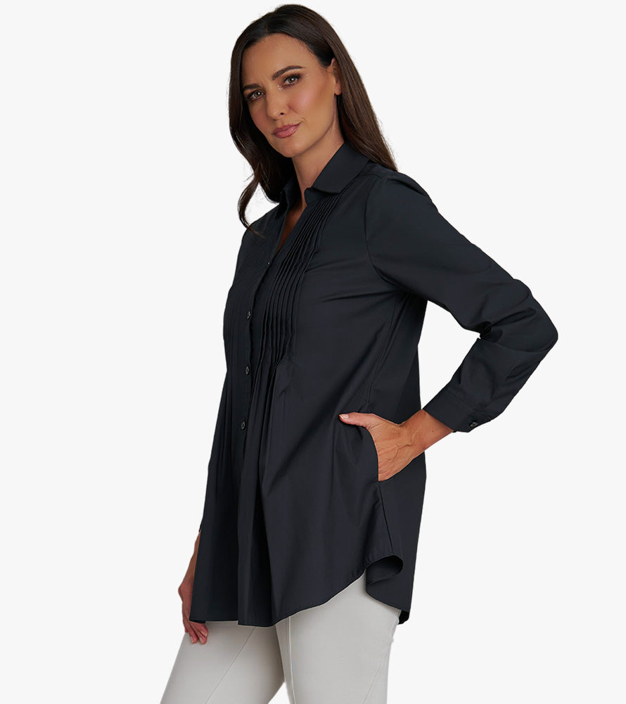 Pintuck Tunic