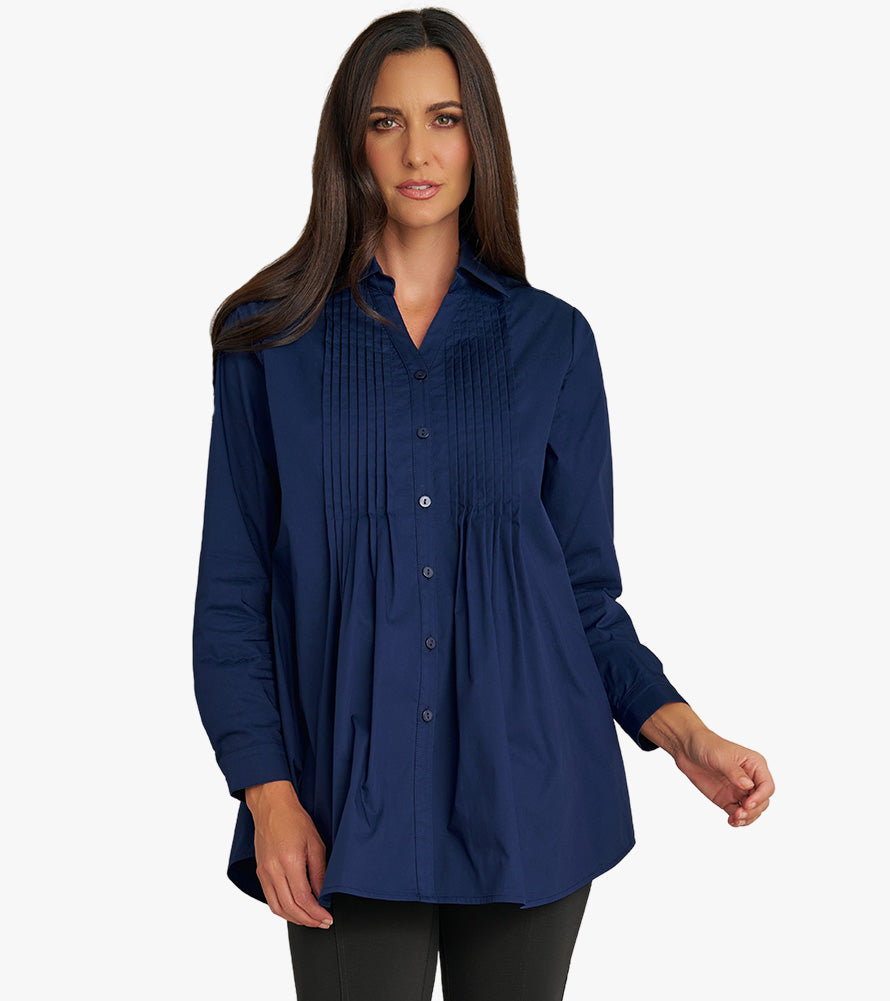 Pintuck Tunic