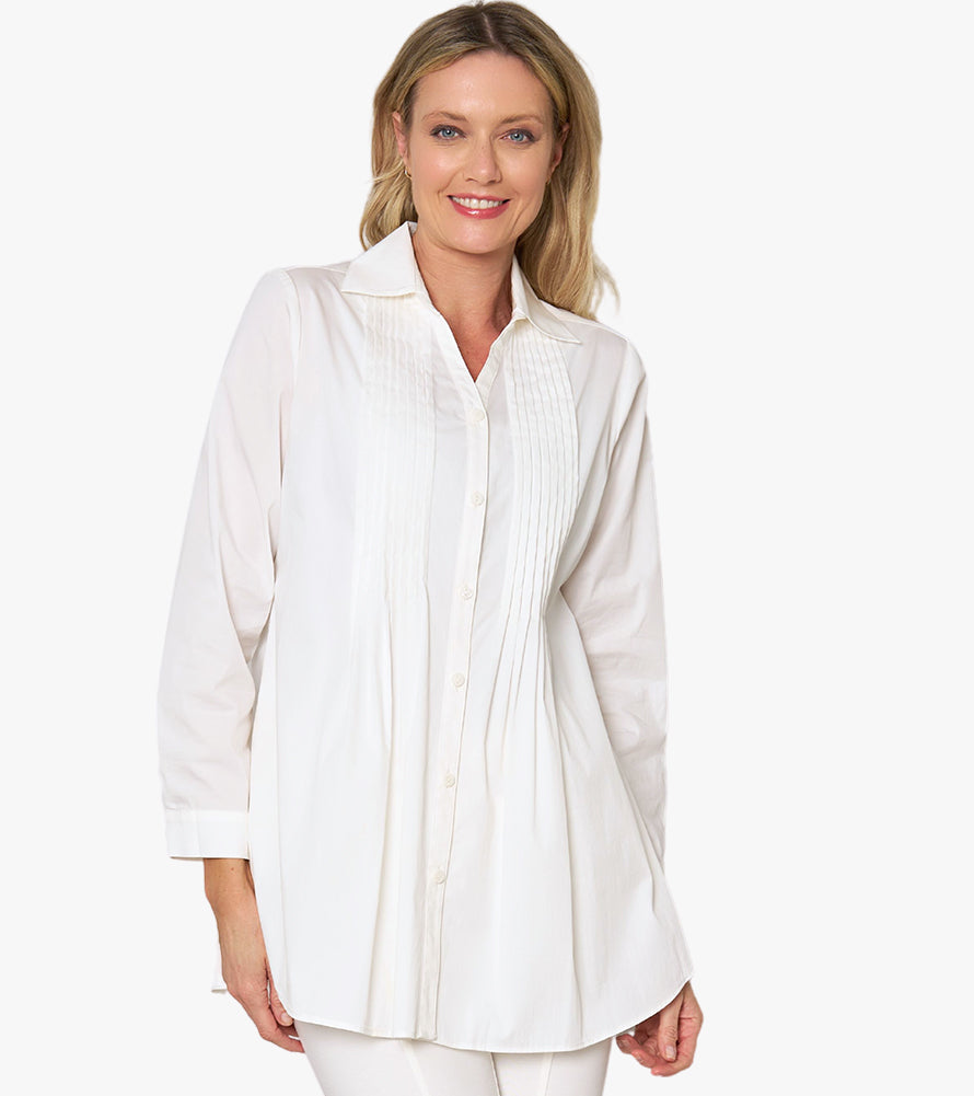 Pintuck Tunic - Stella Carakasi