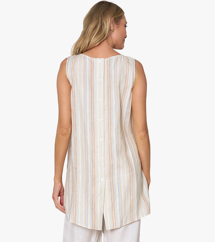 Striped Santorini Top (*)
