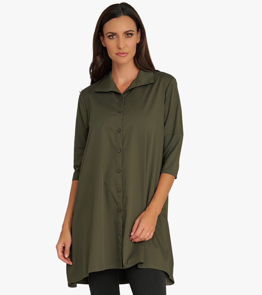 Tiburon Tunic Icon™ | Stella Carakasi | Organic Cotton | Women's Shirt